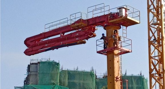 STATIONARY BOOM PLACERS